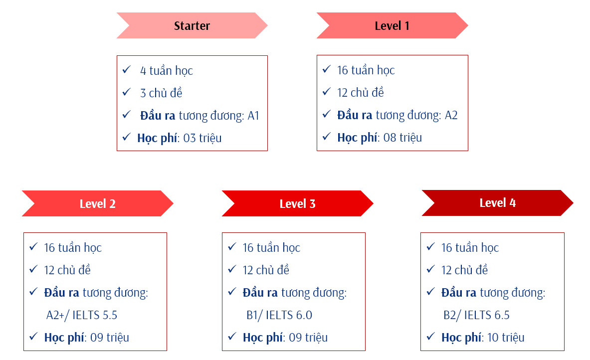 Lộ trình học Tiếng Anh Công Dân Toàn Cầu - GLobal Citizenship English - YOURE